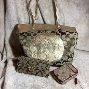Coach Laura Admirer Bag, Matching Wallet & Wristlet